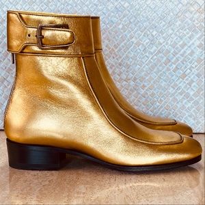 🌟HOST PICK 🌟SAINT LAURENT Miles Buckle Cuff Ankle Boot